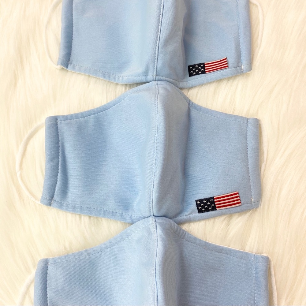 3 HANDMADE IN USA - washable cotton face masks - Picture 3 of 7